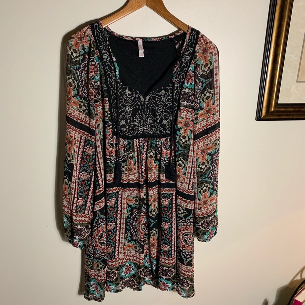 Black Chiffon Dress
